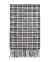 Bloomingdale's The Men's Store At  Windowpane Reversible Cashmere Scarf - Exclusive In Grey