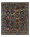 Bloomingdale's Tribal M1999 Area Rug, 8' X 9'10 In Gray