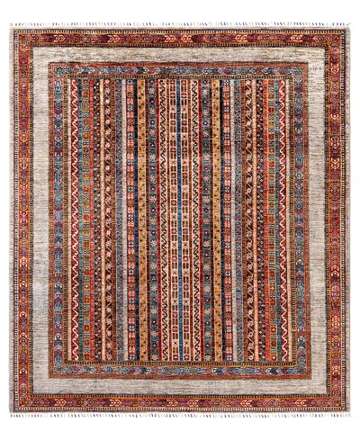 Bloomingdale's Tribal M1999 Area Rug, 8'3 X 9'6 In Gray