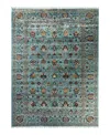Bloomingdale's Tribal M1999 Area Rug, 8'9 X 12' In Light/blue