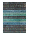 Bloomingdale's Tribal M1999 Area Rug, 9'1 X 12'7 In Light/blue