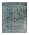 Bloomingdale's Tribal M1999 Area Rug, 9'2 X 11'4 In Light/blue
