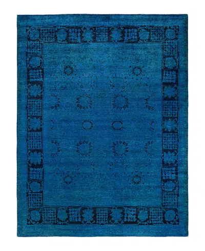 Bloomingdale's Vibrance M1400 Area Rug, 8'2 X 10'6 In Blue