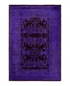 Bloomingdale's Vibrance M1466 Area Rug, 5'3 X 7'7 In Purple