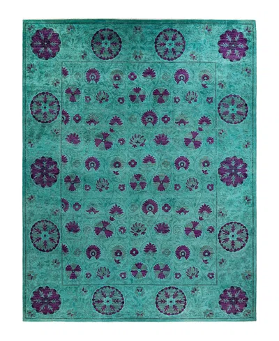 Bloomingdale's Vibrance M1801 Area Rug, 9'2 X 12'1 In Green