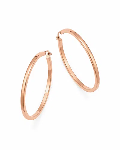 Bloomingdale's 14k Rose Gold Square Tube Hoop Earrings - Exclusive