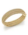 Bloomingdale's 14k Yellow Gold 3-row Link Bangle - Exclusive In Gold