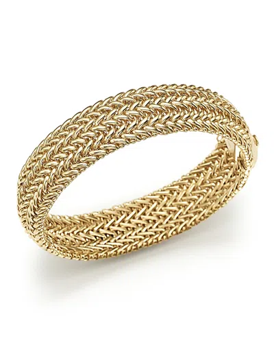 Bloomingdale's 14k Yellow Gold 3-row Link Bangle - Exclusive