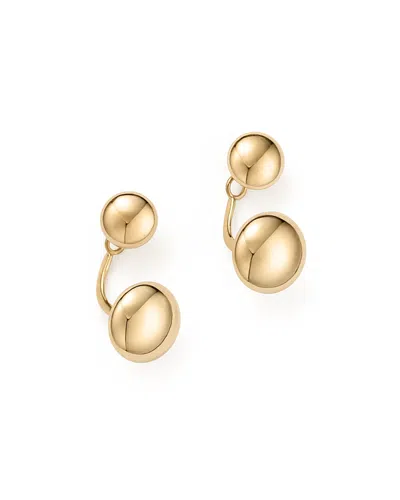 Bloomingdale's 14k Yellow Gold Ball Ear Jackets - Exclusive