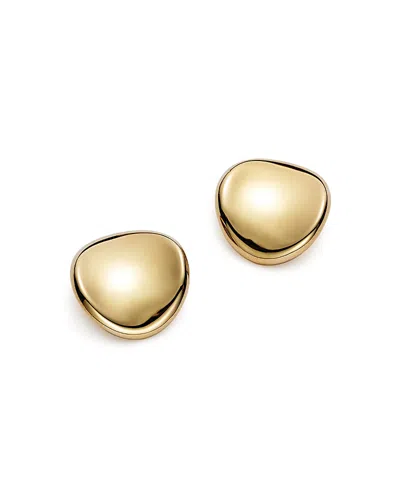 Bloomingdale's 14k Yellow Gold Daped Disc Earrings - Exclusive