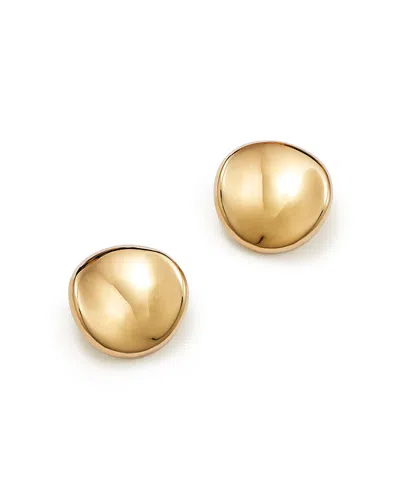 Bloomingdale's 14k Yellow Gold Disk Stud Earrings - Exclusive
