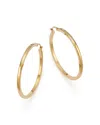Bloomingdale's 14k Yellow Gold Twisted Oval Hoop Earrings - Exclusive In Gold