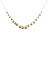 Bloomingdale's 14k Yellow Gold Graduated Circles Necklace, 18 In Gold