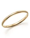 Bloomingdale's 14k Yellow Gold Hinged Bangle - Exclusive In Gold