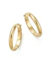 Bloomingdale's 14k Yellow Gold Large Hoop Earrings - Exclusive In Gold