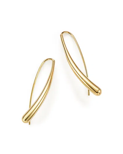 Bloomingdale's 14k Yellow Gold Long Tear Drop Earrings - Exclusive
