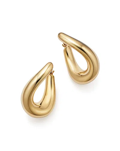 Bloomingdale's 14k Yellow Gold Medium Oval Twist Hoop Earrings - Exclusive