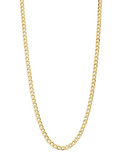 Bloomingdale's 14k Yellow Gold Solid Curb Chain Necklace, 22 - Exclusive