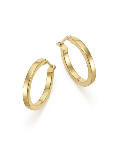 Bloomingdale's 14k Yellow Gold Square Tube Hoop Earrings - Exclusive