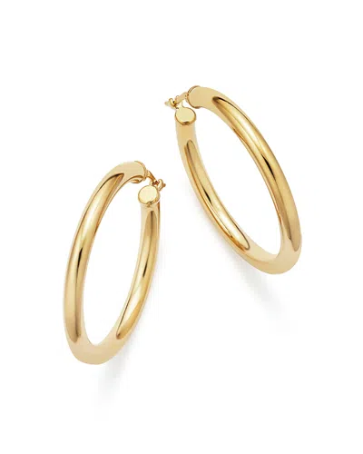 Bloomingdale's 14k Yellow Gold Tube Hoop Earrings - Exclusive