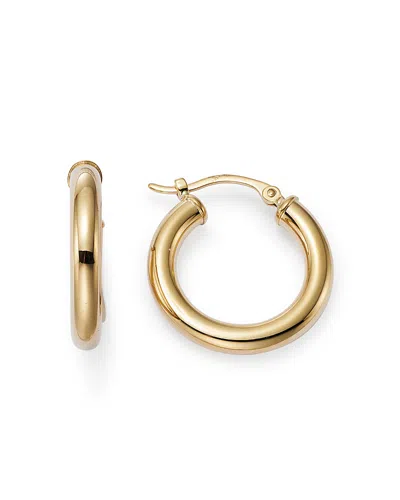 Bloomingdale's 14k Yellow Gold Tube Hoop Earrings - Exclusive