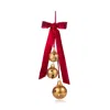 Bloomingdale's 21 Velvet Bells In Red