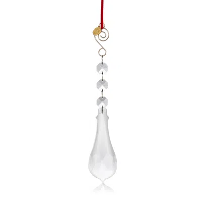 Bloomingdale's 9 Shimmering Icicle Ornament In Silver
