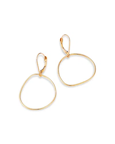 Bloomingdale's Abstract Circle Drop Earrings In 14k Yellow Gold