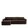 Bloomingdale's Artisan Collection Blair 2-piece Sectional In Vance Cocoa