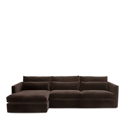 Bloomingdale's Artisan Collection Blair 2-piece Sectional In Vance Cocoa