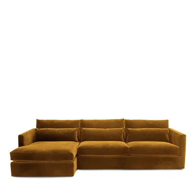 Bloomingdale's Artisan Collection Blair 2-piece Sectional In Vance Gold