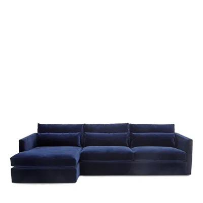 Bloomingdale's Artisan Collection Blair 2-piece Sectional In Vance Indigo