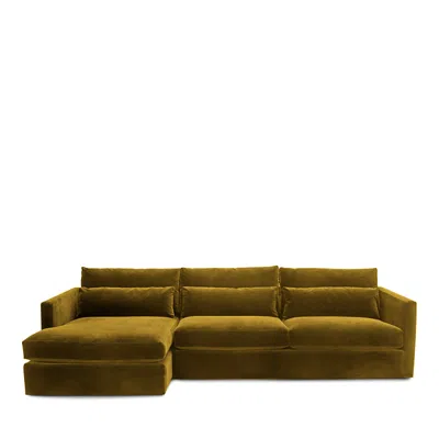 Bloomingdale's Artisan Collection Blair 2-piece Sectional In Vance Mustard