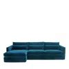 Bloomingdale's Artisan Collection Blair 2-piece Sectional In Vance Peacock