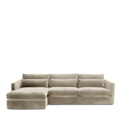 Bloomingdale's Artisan Collection Blair 2-piece Sectional In Vance Snow
