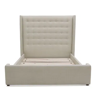 Bloomingdale's Artisan Collection Emery Tufted King Bed In Linen