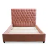 Bloomingdale's Artisan Collection Spencer Tufted Upholstery King Bed In Vance Blossom