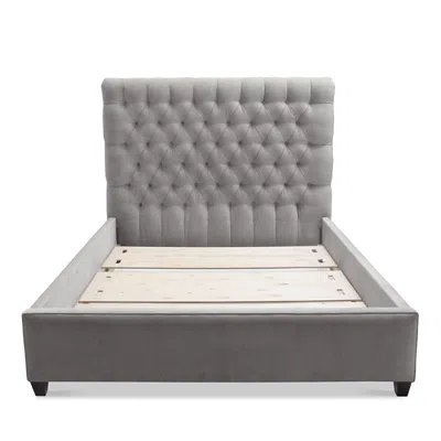 Bloomingdale's Artisan Collection Spencer Tufted Upholstery King Bed In Votive Otter