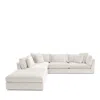 Bloomingdale's Artisan Collection Campbell 3-piece Sectional In Votive Ice