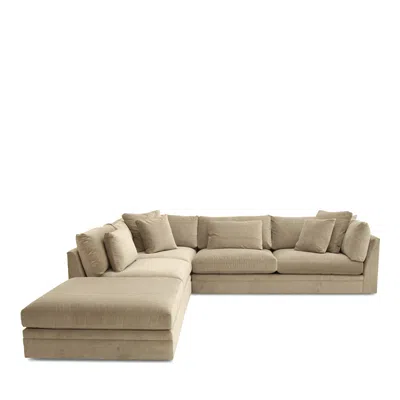 Bloomingdale's Artisan Collection Campbell 3-piece Sectional In Votive Mist