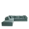 Bloomingdale's Artisan Collection Campbell 3-piece Sectional In Votive Ocean