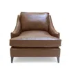 Bloomingdale's Artisan Collection Charlotte Leather Chair - Exclusive In Logan Whiskey