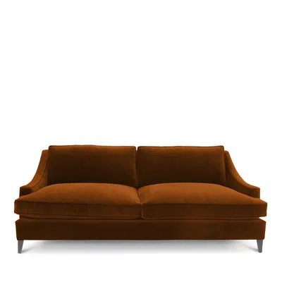 Bloomingdale's Artisan Collection Charlotte Velvet Sofa - Exclusive In Variety Tangerine