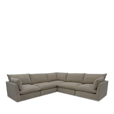 Bloomingdale's Artisan Collection Dakota 5 Piece Sectional In Sand