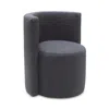 Bloomingdale's Artisan Collection Eliza Chair In Burbank Charcoal