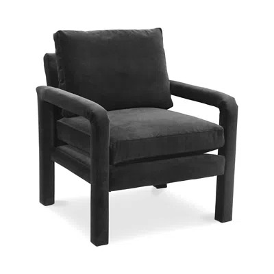 Bloomingdale's Artisan Collection Lydia Chair In Vance Charcoal