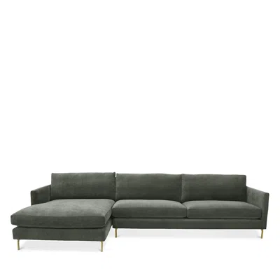 Bloomingdale's Artisan Collection Nella 2 Piece Sectional In Forest