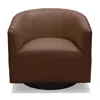 Bloomingdale's Artisan Collection Quinn Swivel Chair In Logan Whiskey