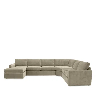 Bloomingdale's Artisan Collection Ridley 4-piece Sectional - Exclusive In Kenley Ecru