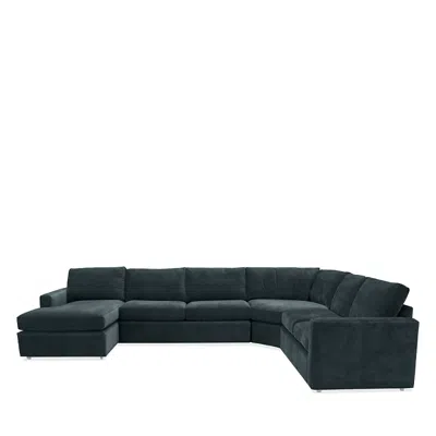 Bloomingdale's Artisan Collection Ridley 4-piece Sectional - Exclusive In Kenley Indigo